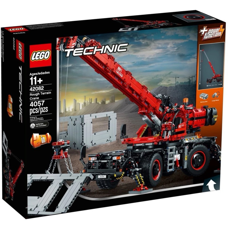 ❗️現貨❗️《超人強》樂高LEGO 42082 曠野地形起重機 科技系列