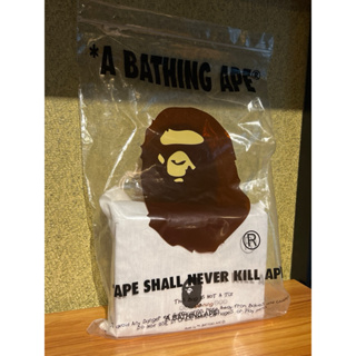 日本正品 A Bathing ape Bape 方包 手拿包 手提包 外出包 水桶包 潮流包 晚宴包 手提包