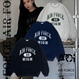 【ARCH】 AR2352 AIR FORCE 90大學t 羅紋設計 古風格 大學T-shirt 舒適 時尚