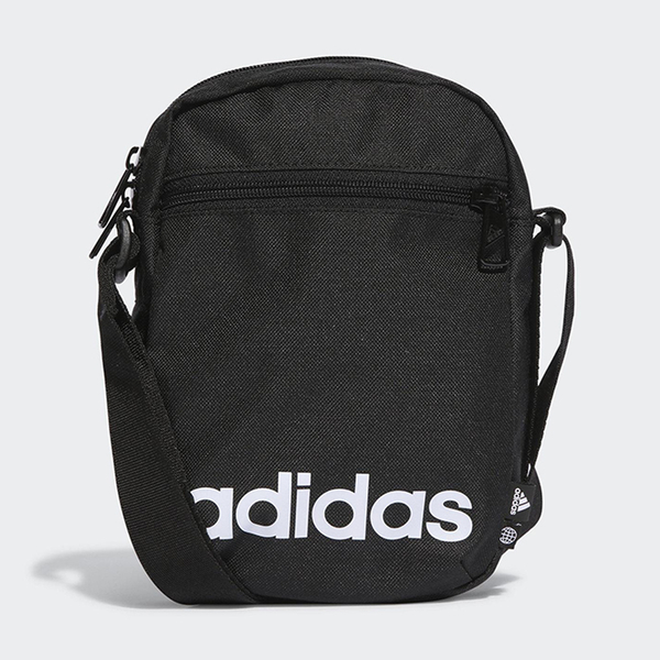 Adidas  Essentials 側背包 拉鍊 黑 HT4738【S.E運動】