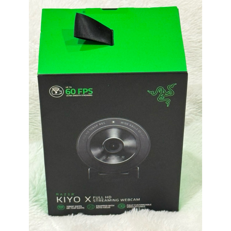 【RAZER 雷蛇】KIYO X清姬X WEBCAM 桌上型 網路直播 視訊攝影機 直播攝影機 網路攝影機