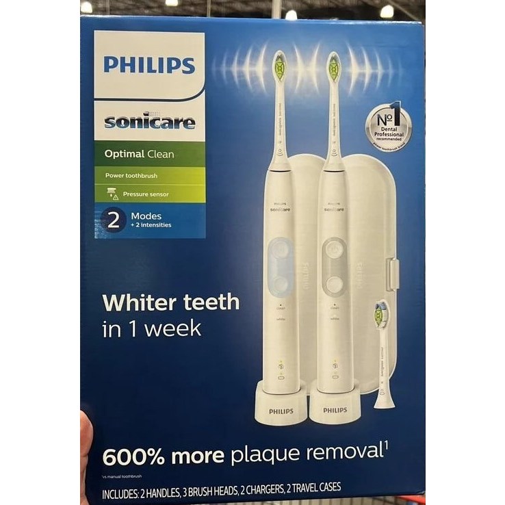 🔥台灣現貨🔥Philips 飛利浦 Sonicare Optimal Clean 智能音波電動牙刷 HX6829/75