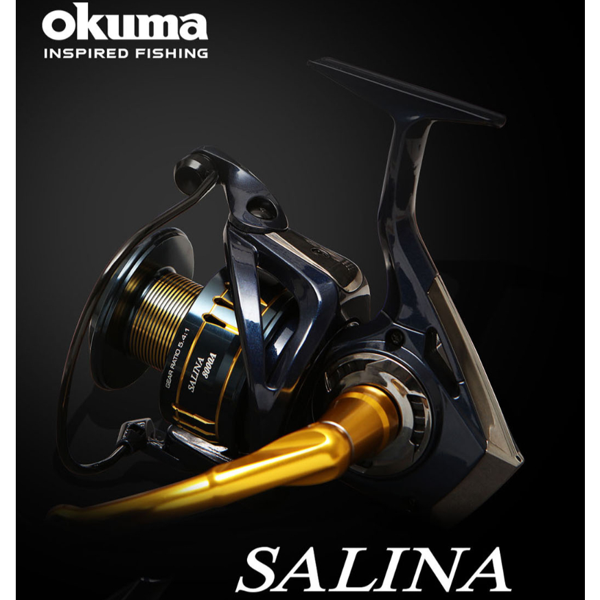 OKUMA - SALINA 剎那 3代 紡車捲線器 海釣場 綜合池 斑池