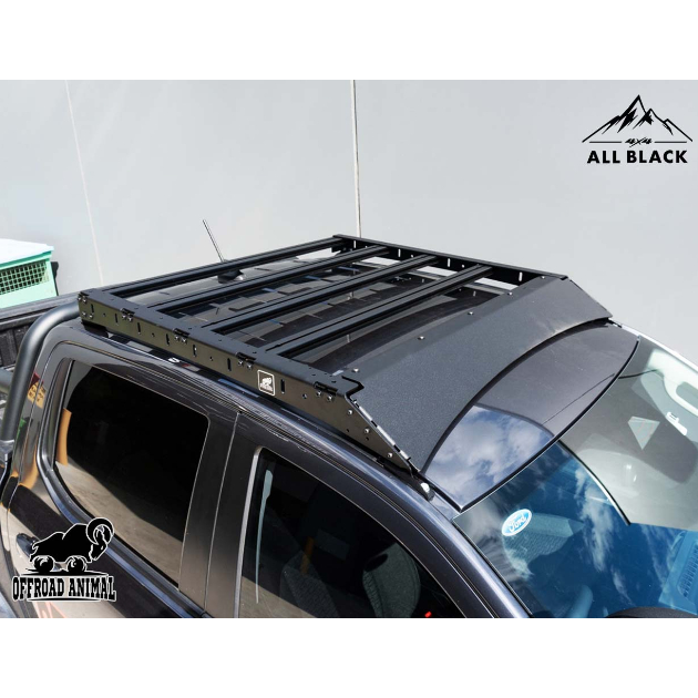 黑四驅ALL BLACK - Offroad Animal NEW RANGER T9車頂平盤2023+/專用燈架導流板