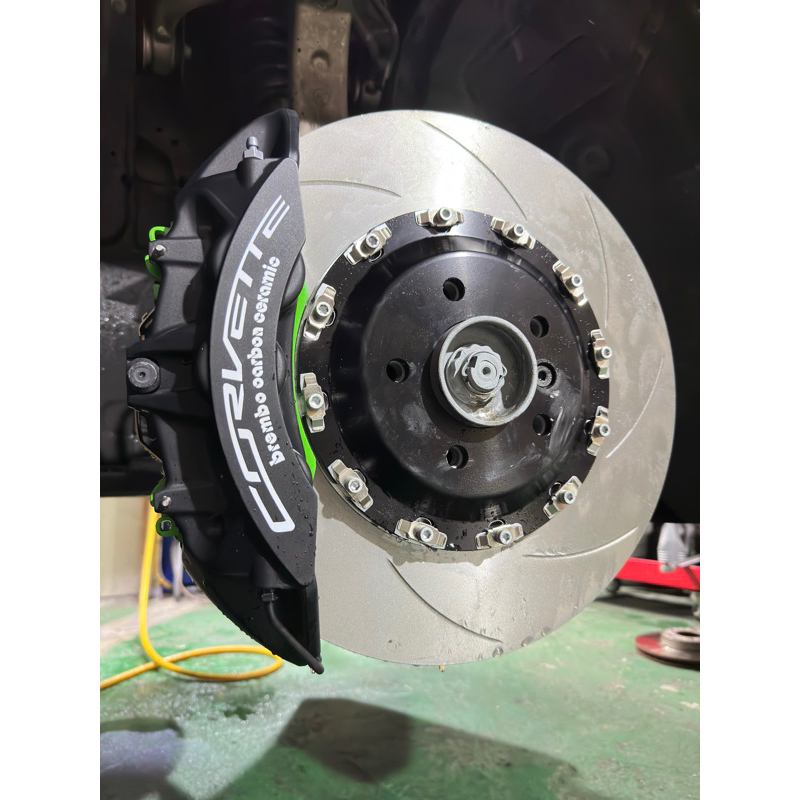 正義大利Brembo OEM 大六活塞卡鉗套組 Corvette C6 ZR1