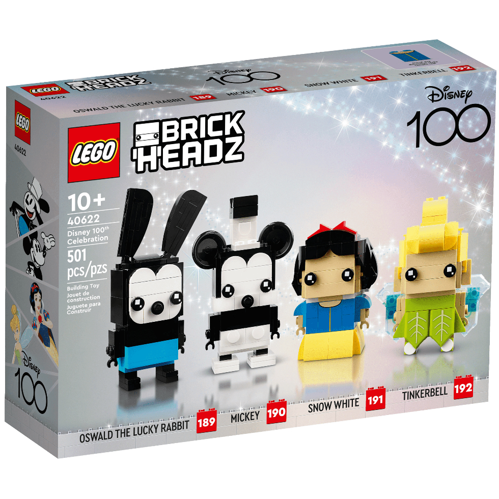 【台南樂高 益童趣】&lt;現貨&gt;LEGO 40622 迪士尼 100 週年慶典 Disney BrickHeadz 大頭系列