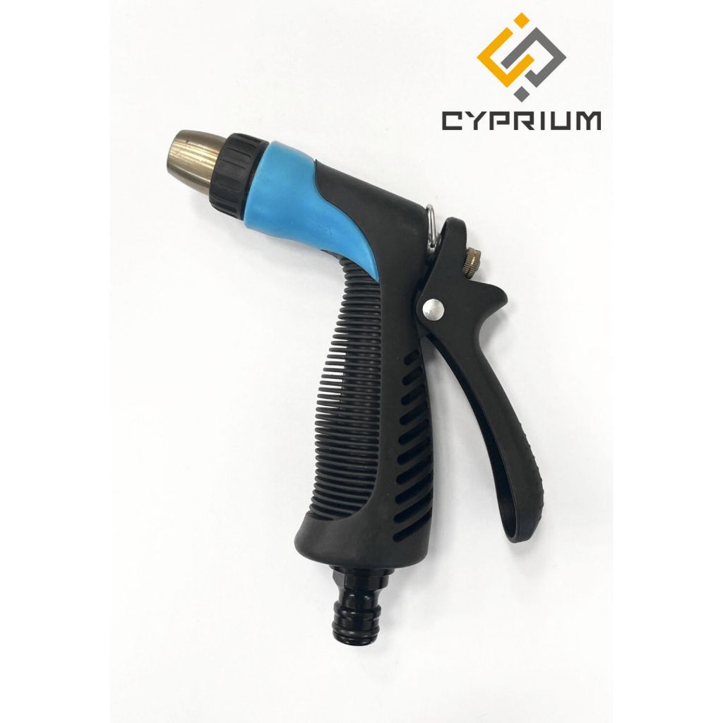 【Cyprium Tool】3段式銅製高壓噴水槍(含塑膠奶嘴)噴水槍 灑水槍 澆花器 洗車器