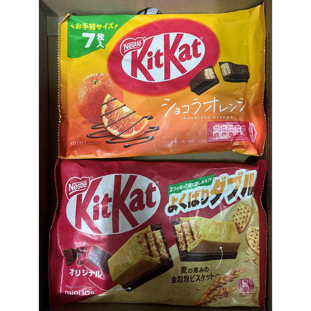 日本 雀巢 KitKat 巧克力威化夾心餅 黑巧克力/抹茶/草莓/白巧克力