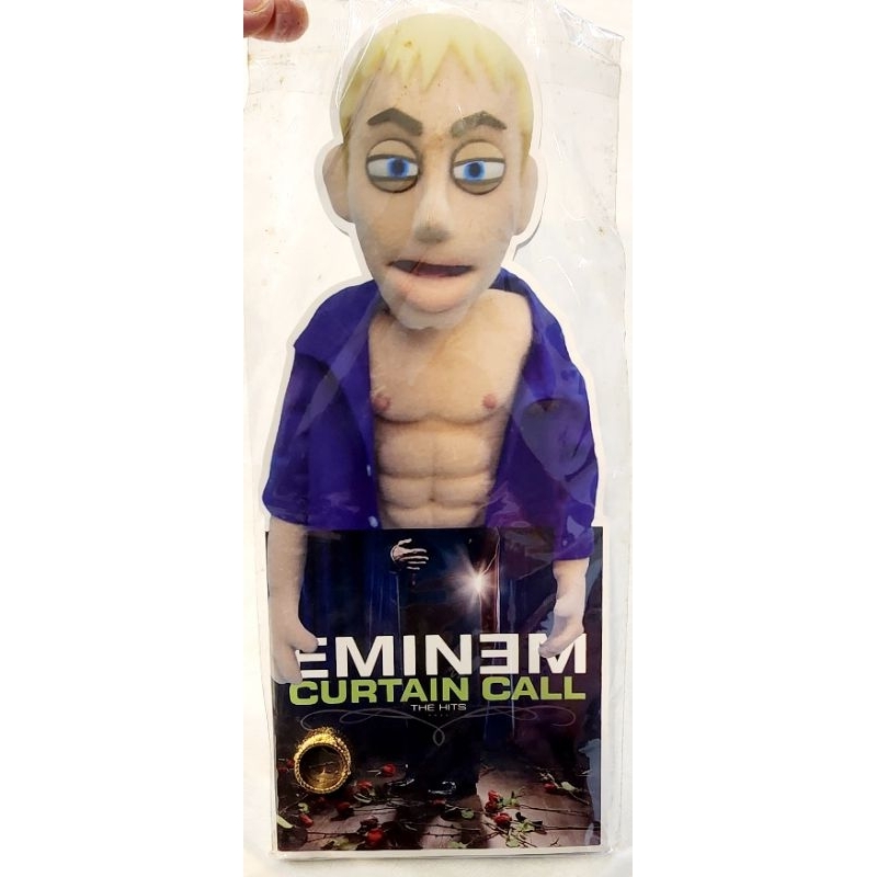 台版CD 全新品 Eminem 阿姆 Curtain Call精彩大結局 阿姆卡通版人像宣傳DVD 珍貴收藏