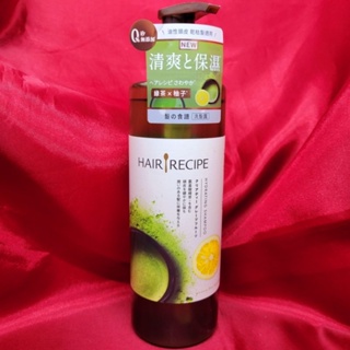 ＨＡＩＲ ＲＥＣＩＰＥ綠茶柚子淨油保濕水感洗髮露