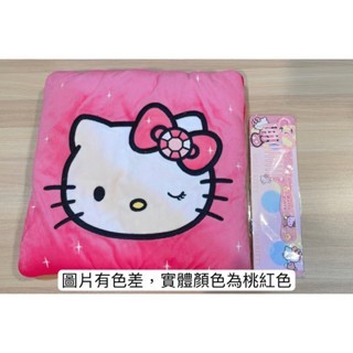 Hello Kitty 晶鑽兩用枕 買就送Hello Kitty造型梳
