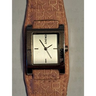 DKNY 個性方型手錶NY3349 二手6成新(須自行更換電池)