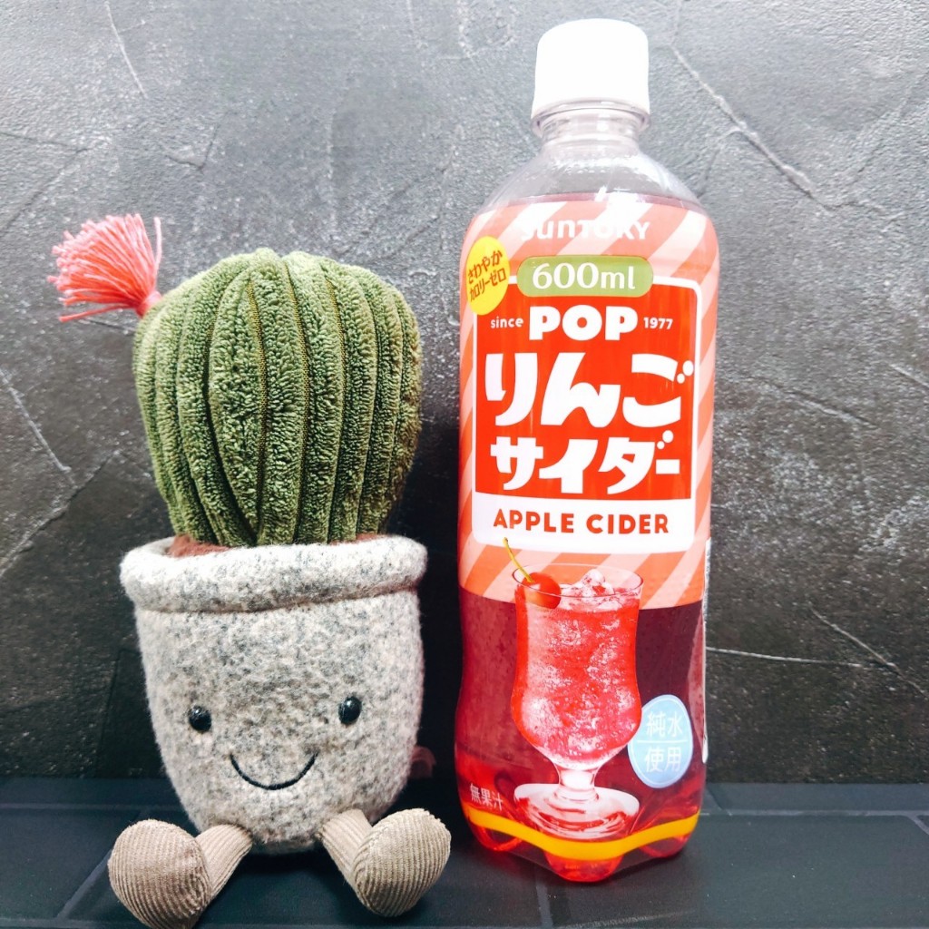 現貨 日本 三得利 SUNTORY POP 汽水 蘋果汽水 蘋果汽水 紅汽水 蘋果 蘇打 汽水 日式汽水 日本汽水