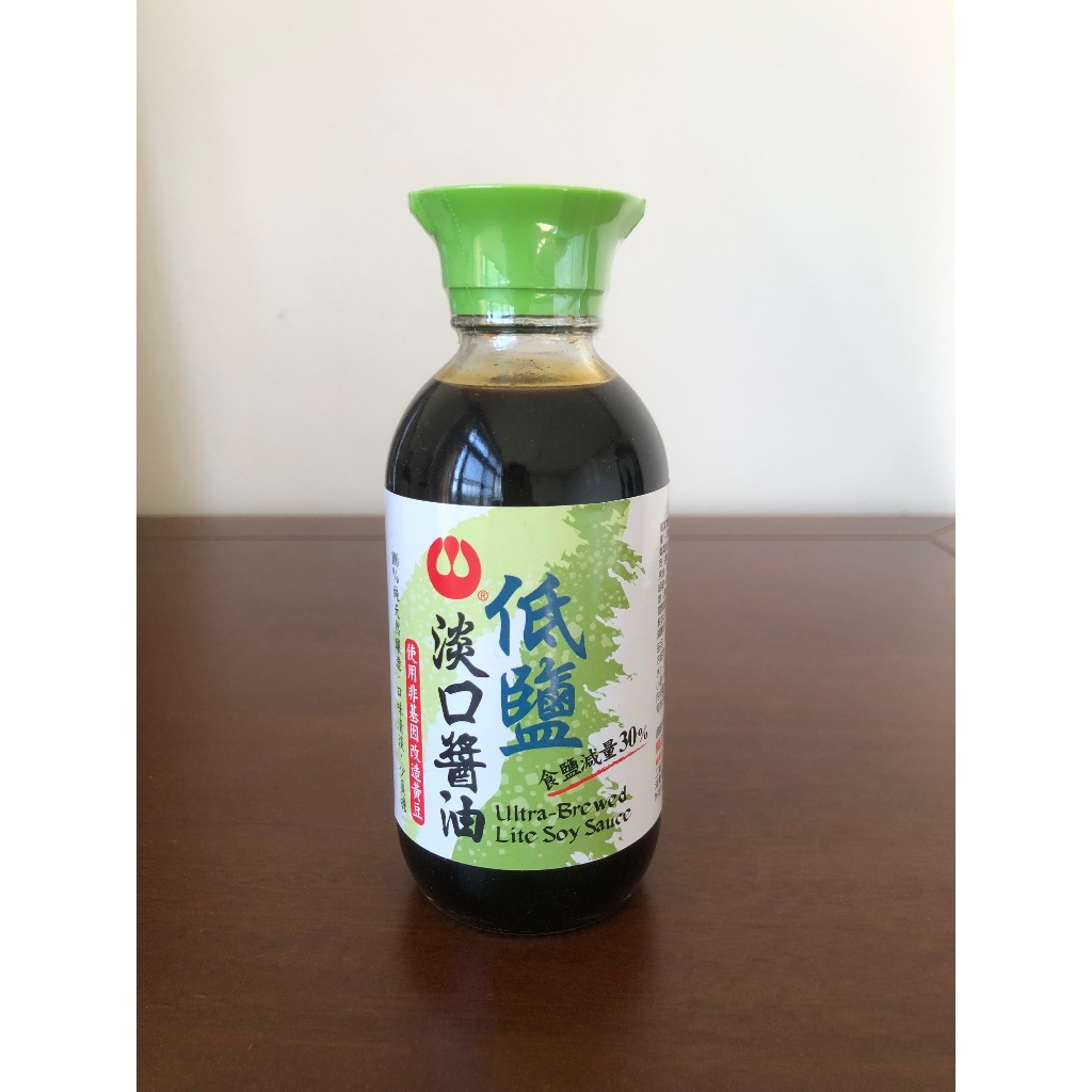 萬家香 純佳釀 低鹽淡口醬油 200ml  味噌辣醬 小瓶醬油 薄鹽醬油