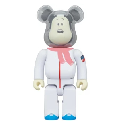 （限量1組）日本 BE@RBRICK ASTRONAUT SNOOPY 太空史努比400%