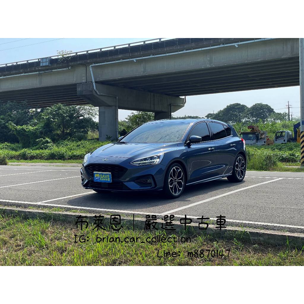 (101) 2021 Ford Focus 5D ST Line 全額貸款 免頭款 免保人 免保證金 零元交車 輔助駕駛