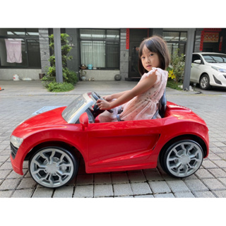 「近全新」Audi 奧迪 兒童電動玩具車 （可以遙控）