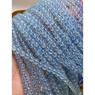 【Rich手作】海藍寶 半成品 條珠 圓珠 散珠 藍色水晶