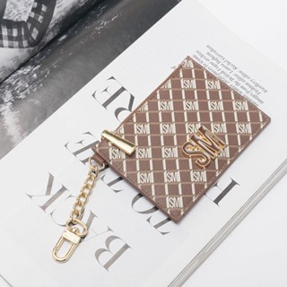 [24H出貨][全新]STEVE MADDEN BLUNAAA 3D LOGO零錢包卡夾-棕色