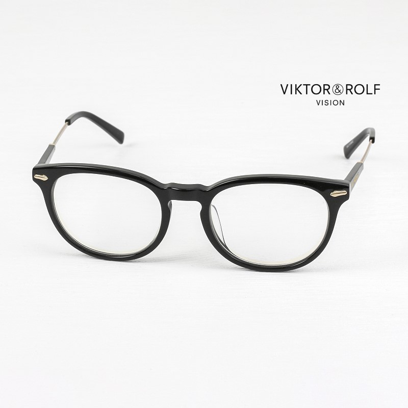 VIKTOR &amp; ROLF 70-0152 V&amp;R眼鏡｜復古文藝黑色全框眼鏡 男生女生品牌眼鏡框【幸子眼鏡】