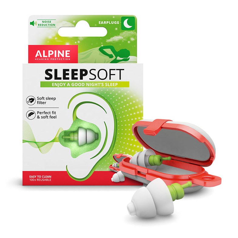 【附發票】最新版 荷蘭原裝進口 Alpine Sleepsoft 頂級舒適睡眠耳塞 防打呼 鼾聲 睡眠 睡覺耳塞