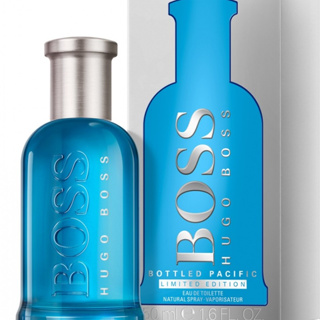 Boss 自信海洋之心男性淡香水50ML專櫃公司貨保存期限2027年5月 Bottled Pacific