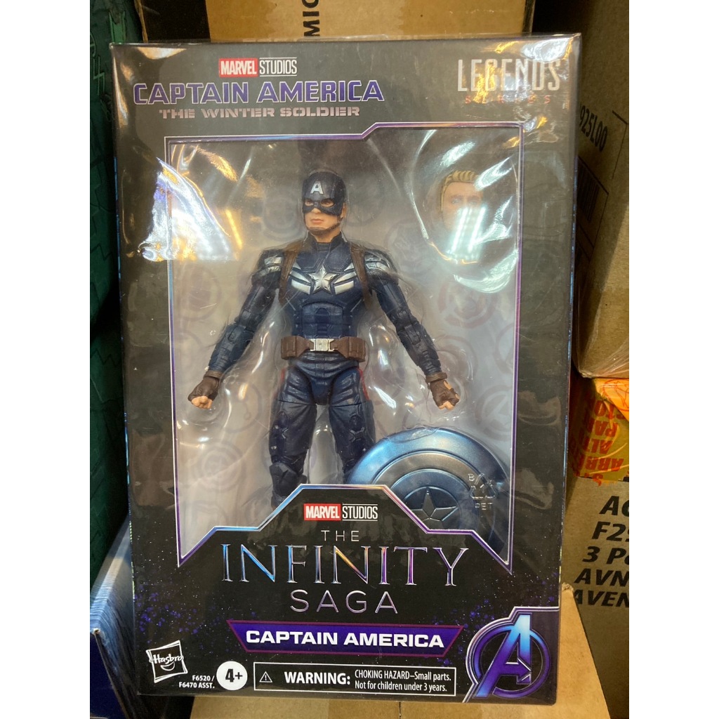 全新現貨 Marvel Legends 漫威 6吋 復仇者聯盟 infinity 無限傳奇 美國隊長 濳行裝 夜戰版