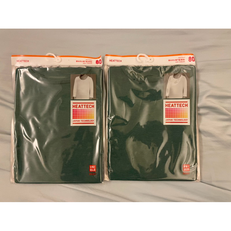 Uniqlo 嬰幼兒發熱衣 80cm(兩件）