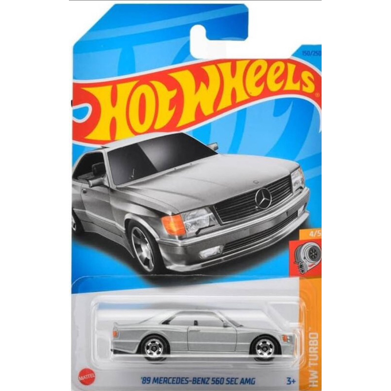 現貨 全新Hot Wheels 風火輪 - 89 Mercedes Benz 560 SEC AMG