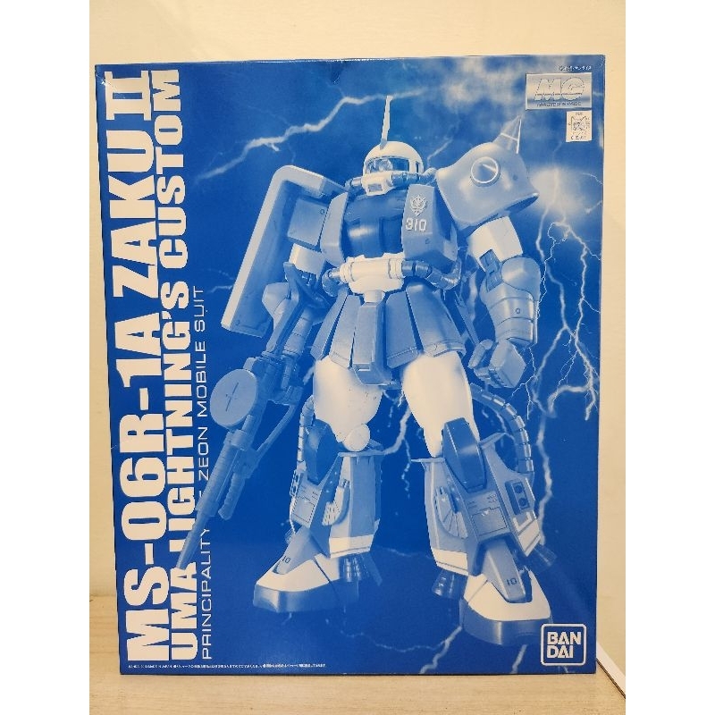 （現貨）萬代 MG 1/100 MS-06R-1A 高機動薩克II 蒼藍雷光 悠瑪.萊特因專用機 PB魂商店限定版