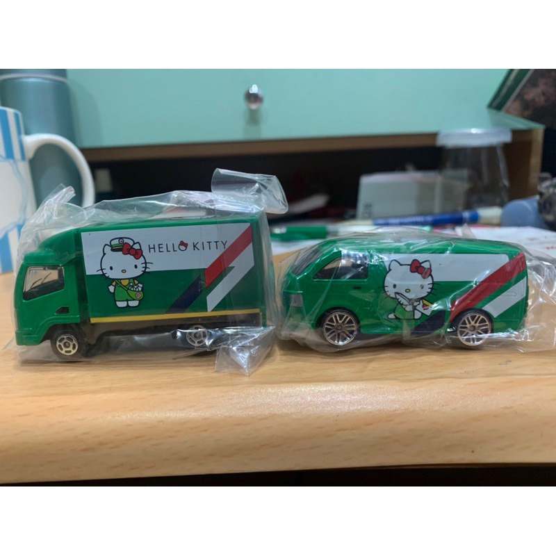 HELLO KITTY造型小郵車/模型車/中華郵政post聯名商品