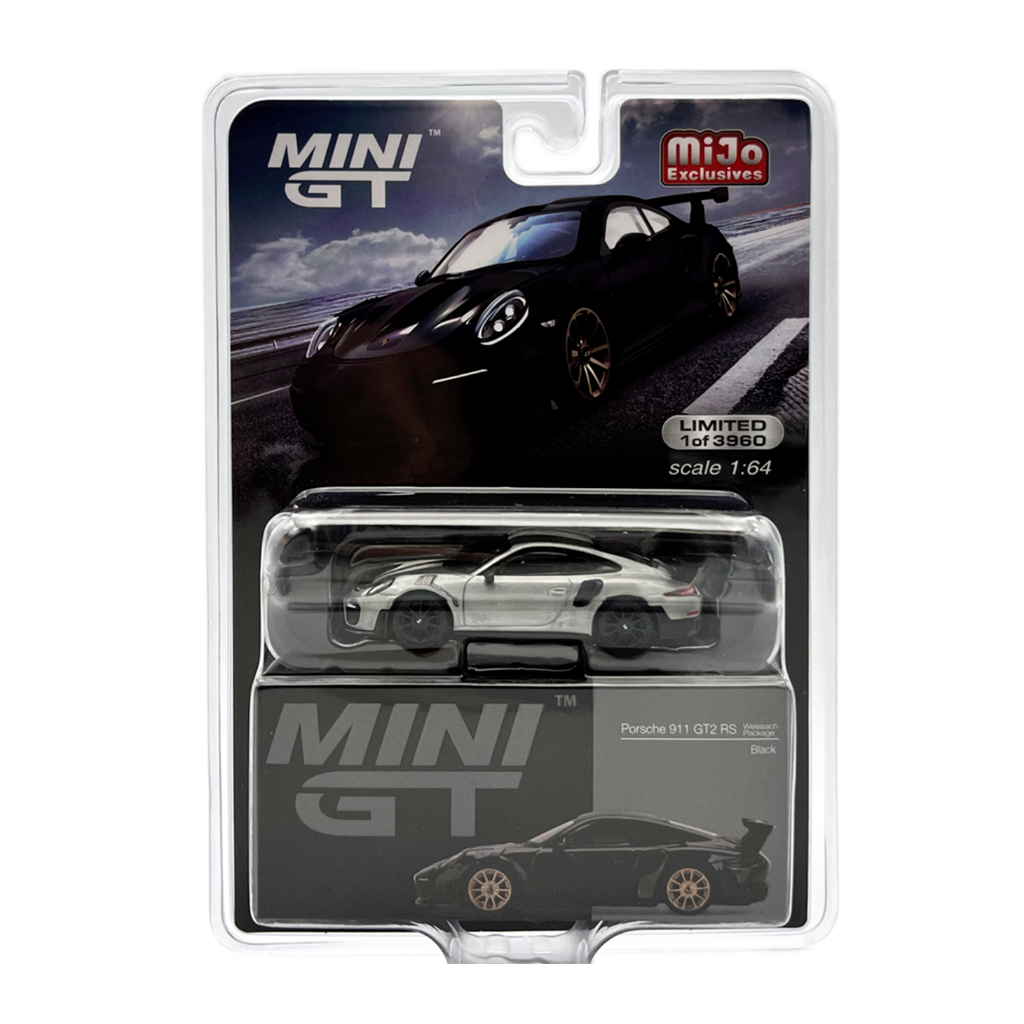 Mini GT 1/64 Porsche 保時捷 911 991 GT2 RS 黑 #401 卡夢 401 寶藏車 吊卡