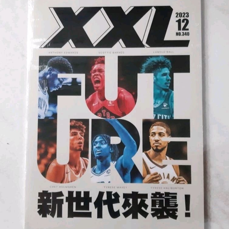 🔖全新書🔖🏀附 Anthony Edwards 精美海報🏀 XXL 美國職籃聯盟雜誌 2023/12月刊 No. 340