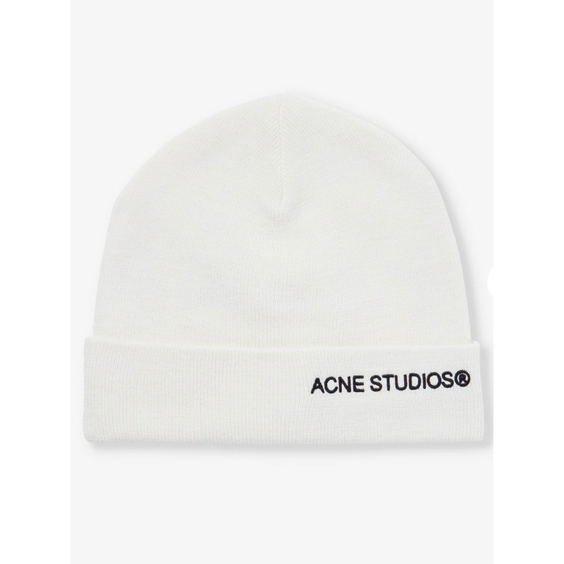 ACNE STUDIOS 品牌刺繡毛帽