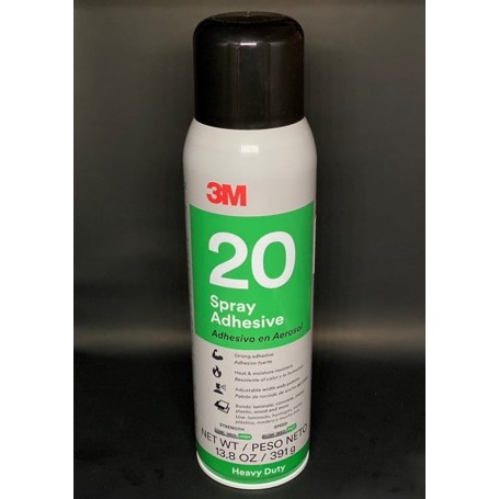 【膠帶小百科】3M™ 20 高黏度噴膠黏合劑