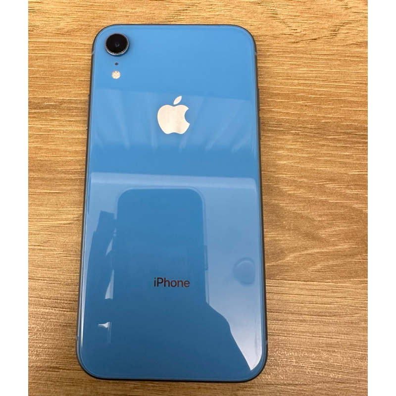 【二手】iPhone XR 藍色 128G / 手機/ 8成新/ 6.1吋/ 臉部辨識/ 台灣公司貨/Apple/ 蘋果