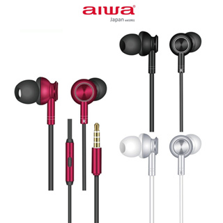 AIWA 愛華 入耳式有線耳機 ESTM-100 (黑/紅/白 3色)