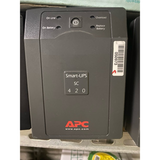 二手APC Smart-UPS sc420-750-700-停電時能瞬間保存你的電腦資料不斷電