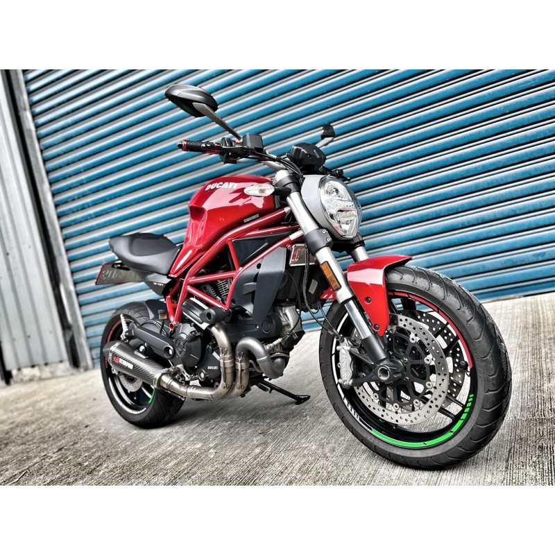 Ducati Monster797 英蠍管 行車記錄器 無摔車無事故 小資族二手重機買賣