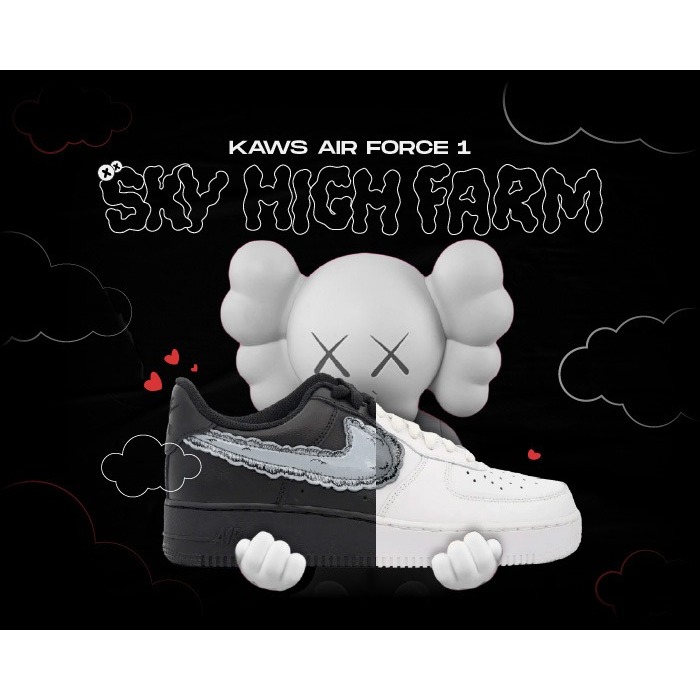 【紐約范特西】 Nike Air Force 1 Low 07 KAWS Sky High Farm Workwear