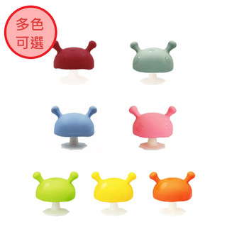 英國mombella - Q比蘑菇固齒器(多色可選)【嬰之房】