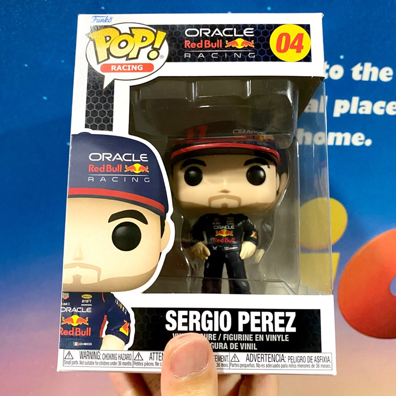 [李大] 正版現貨 Funko POP F1 紅牛車隊 塞爾希奧 培瑞茲 一級方程式 Sergio Perez #04