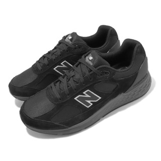 New Balance 男款 黑 銀 反光 緩震 男健走鞋 MW1880B12E Sneakers542