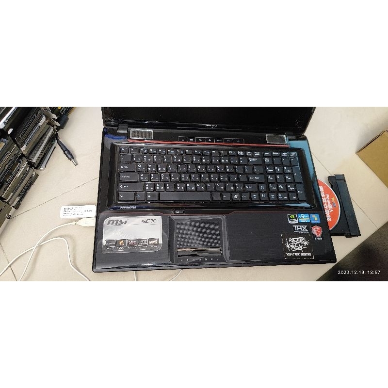 自取 電競筆電 MSI 微星 GE70 17.3吋/i7-3630/8G/750G/BD/2k 1920*1080