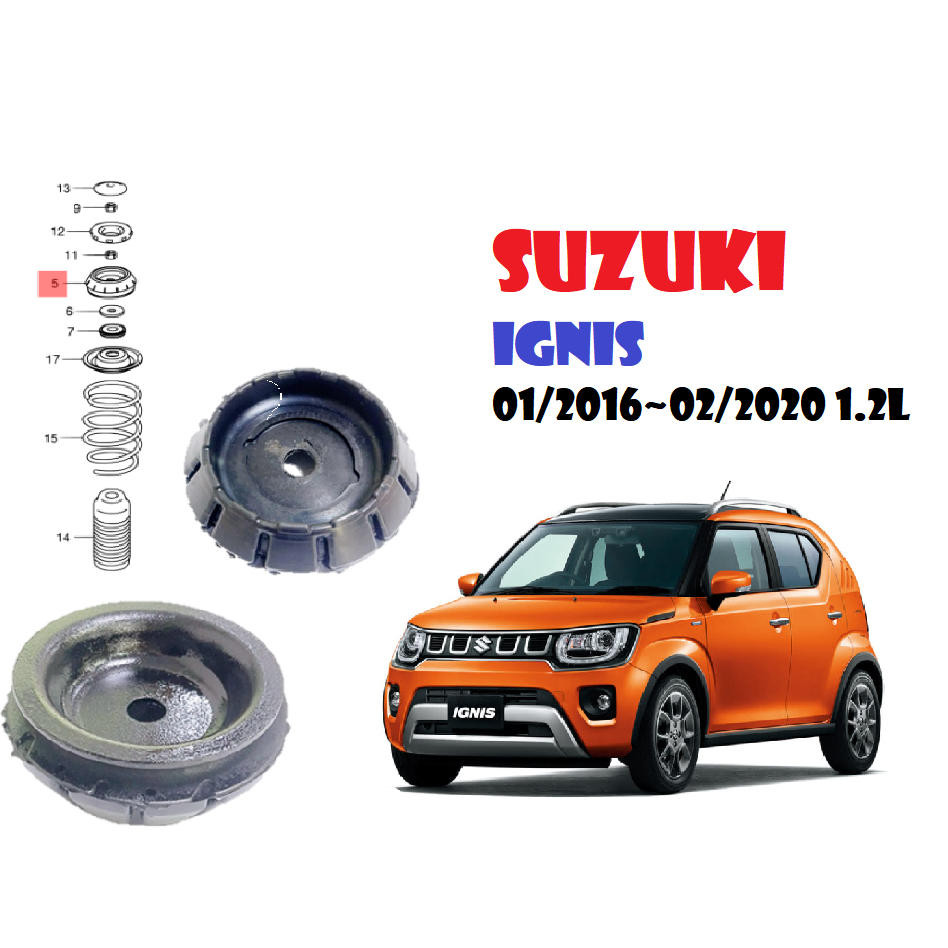 SUZUKI IGNIS 01/2016~02/2020 1.2L前避震器上座（左右一對）