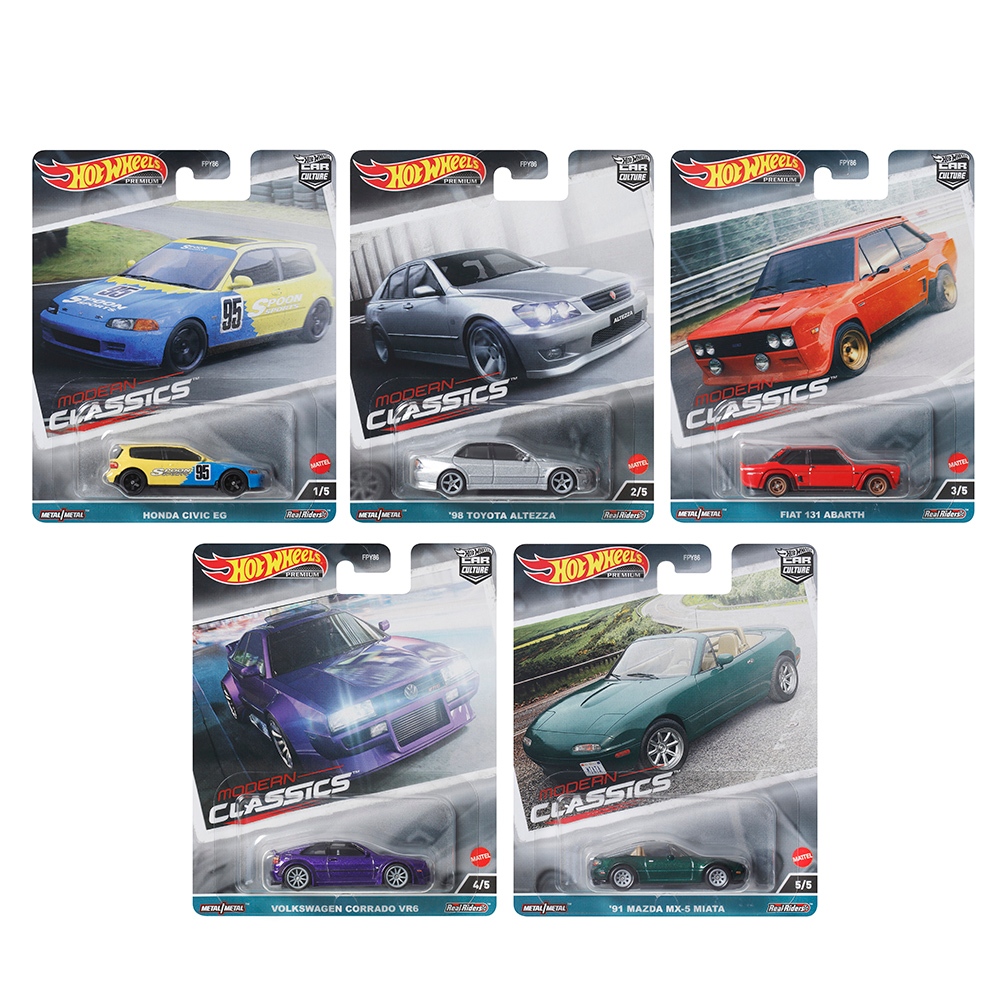 Mattel 風火輪經典合金小車 一組5入(E箱號) Hot Wheels 合金車 小汽車 1:64 正版