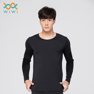 【WIWI】第5代溫灸刷毛圓領發熱衣(男S-3XL)遠紅外線 超導石墨烯 微量元素 熱加倍刷毛 透氣不悶 臺灣製造