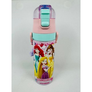 *小波日貨*現貨臺灣出貨 2024 迪士尼公主 日本 Skater 470ml 不鏽鋼 兒童 直飲式 水壺 SDC4