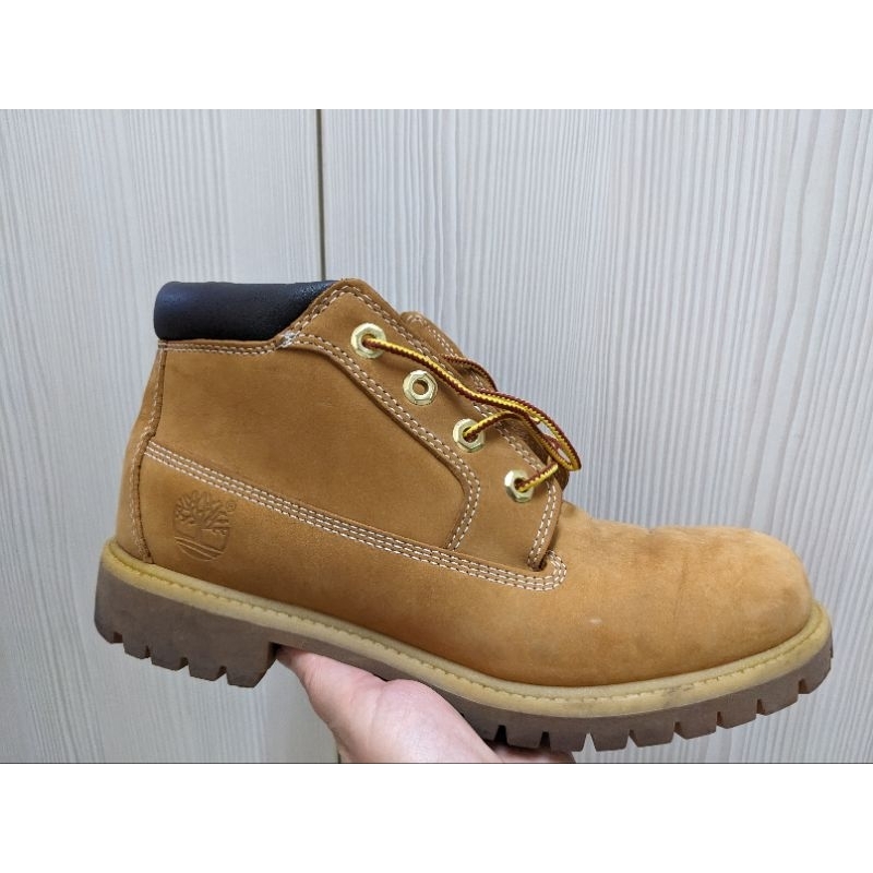 Timberland 男中筒經典防水黃靴