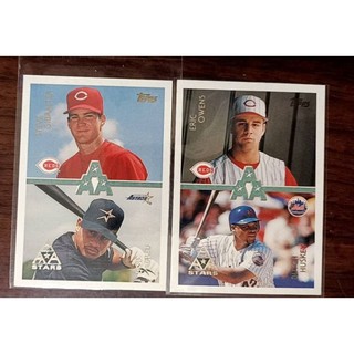 Topps AAA Stars Bobby Abreu Steve Gibralter,Eric Owens